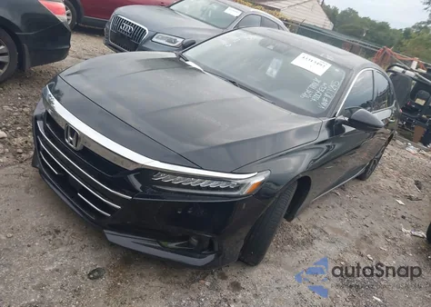 2021 Honda Accord Ex-L z USA, uszkodzony, nr VIN 1HGCV1F53MA107245